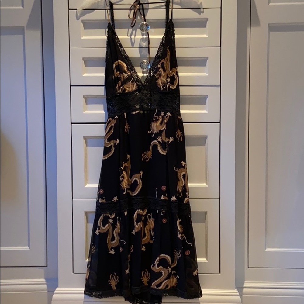 Daslu Sao Paolo black cocktail dress